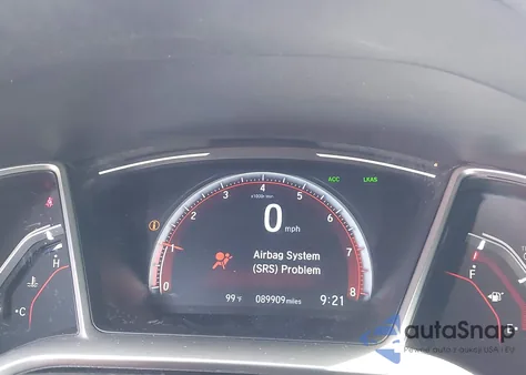 2020 Honda Civic Sport из США, поврежденный, VIN 19XFC2E89LE001025